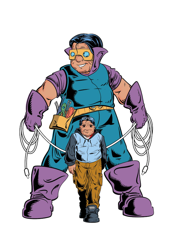 create custom comic style covers