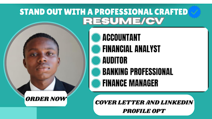 write and revamp your accounting and finance resume