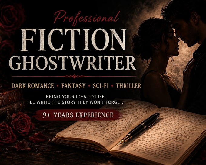 ghostwrite your fiction novel