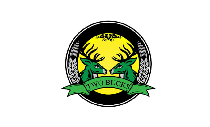 make captivating logo for two bucks brewing beer bar
