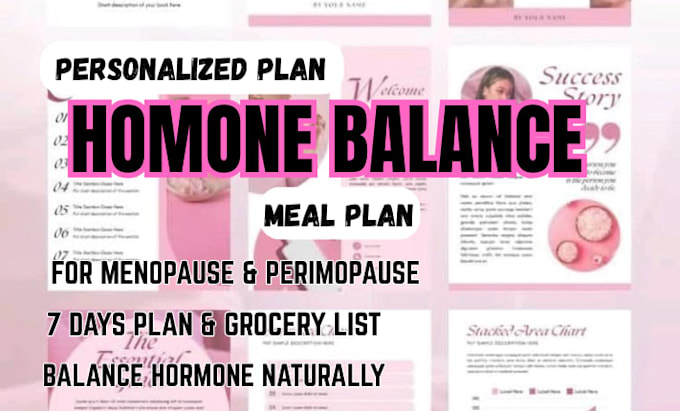 create a personalized menopause meal plan lead magnet for hormonal balance