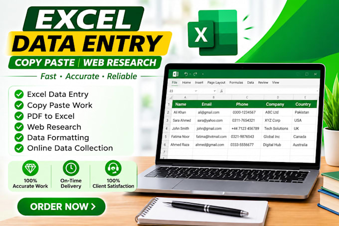 fast excel data entry copy paste and spreadsheet formatting 24hours