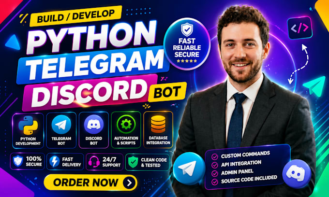 build telegram trading web scraping python discord ai bots