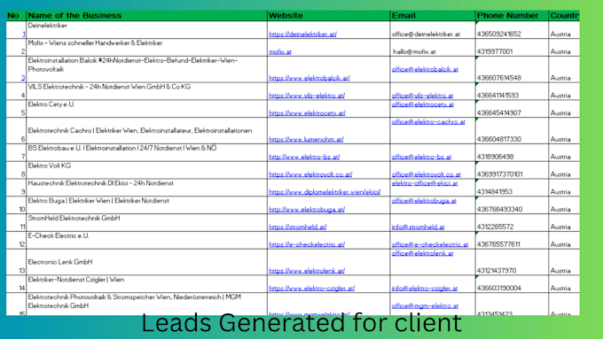 build a verified email list for cold email marketing  and lead generation