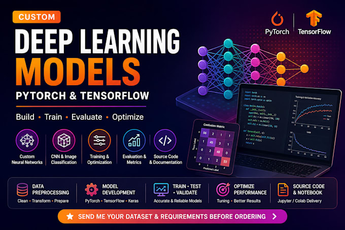 build deep learning models with pytorch and tensorflow