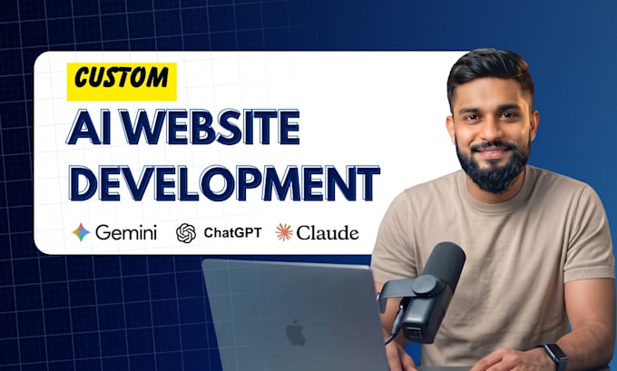 build a modern ai website, web app, or ai landing page