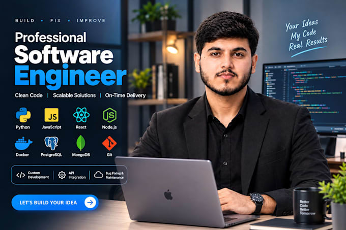 be software developer saas web app mern stack developer full stack web developer