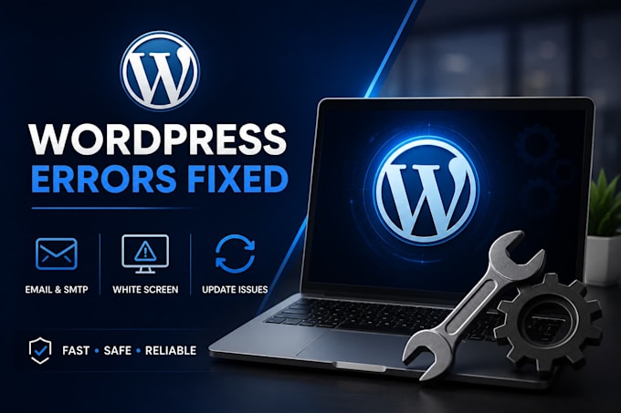fix wordpress SMTP, white screen, update and critical errors