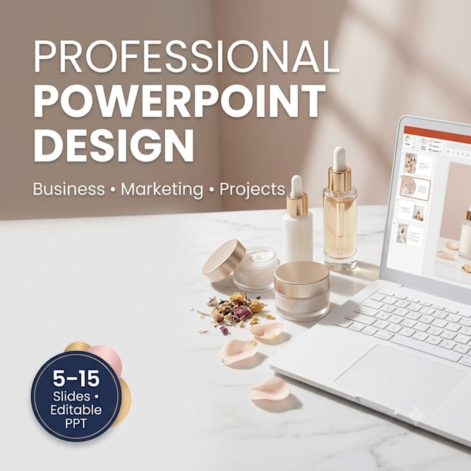 create a professional powerpoint presentation for you