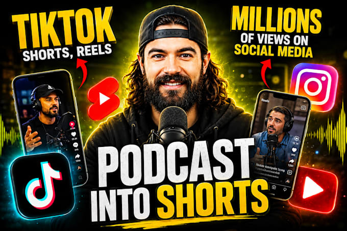 repurpose video content, edit long form videos into shorts