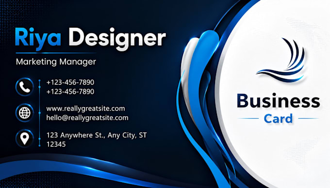 design a professional business card