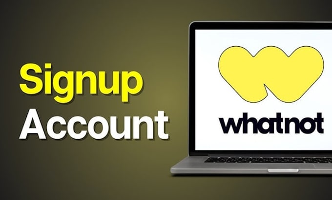 create palmstreet account, create whatnot account setup,verified whatnot account