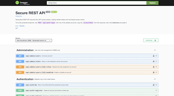 fix bugs and develop features in your java spring boot application