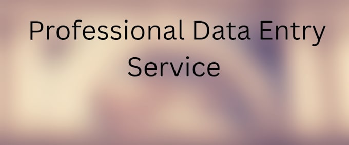 do accurate data entry and google sheet work