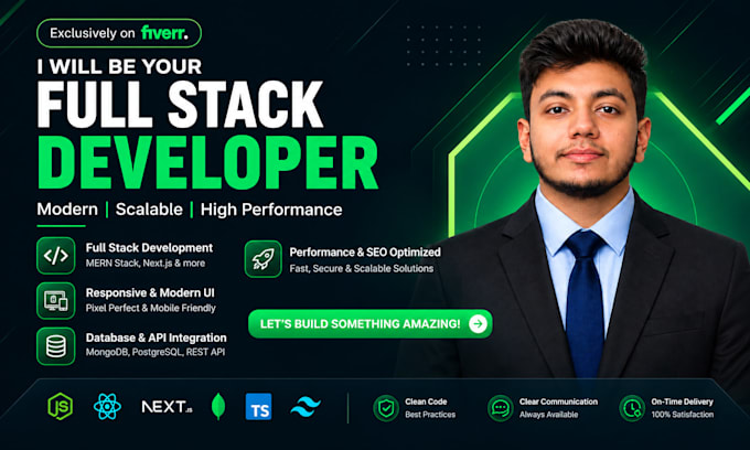 develop a full stack web application using nextjs react