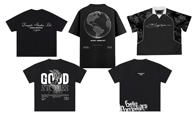 design premium streetwear tshirt graphics