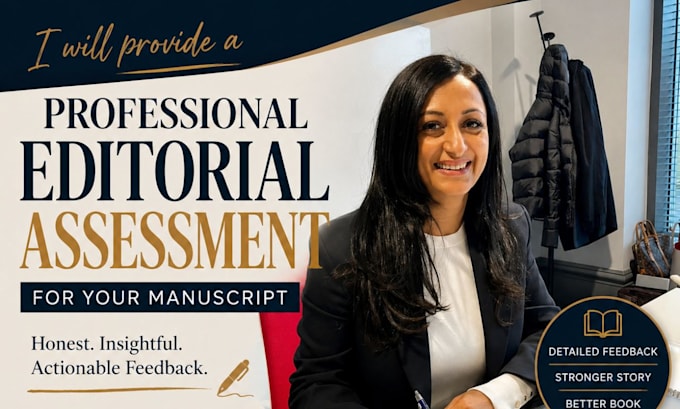 provide a professional editorial assessment for your manuscript