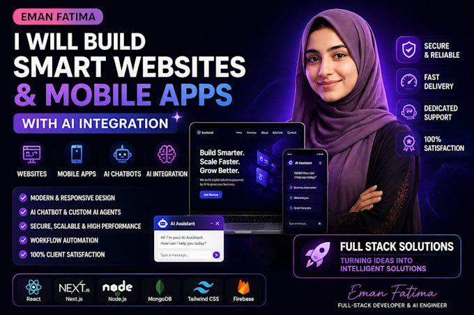 website with ai integration and app