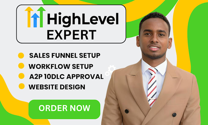 be your go high level expert gohighlevel sales funnel expert landing page expert
