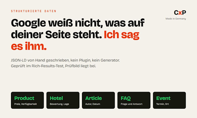 add schema markup so google shows stars prices and answers for you