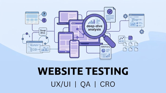 test, critique and review your website and user journey