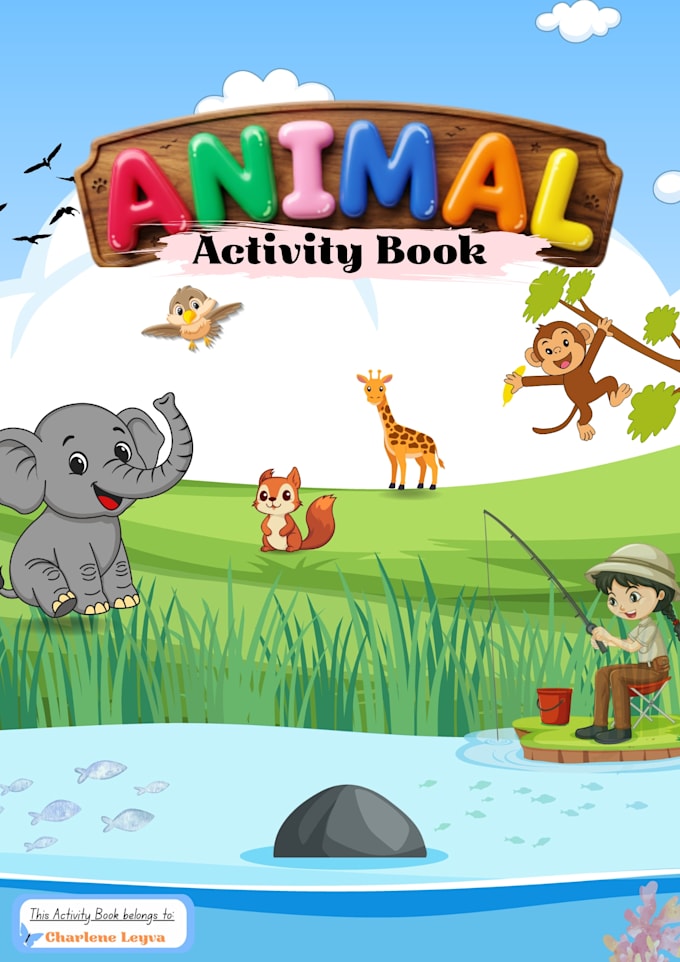 design fun and educational activity books for kids