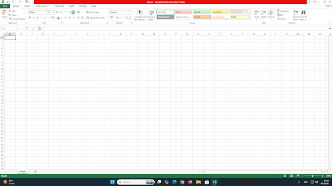 do excel data entry, formatting, and standard spreadsheet tasks