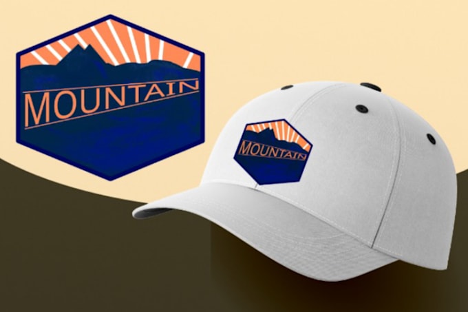 do creative hat logo,patch design