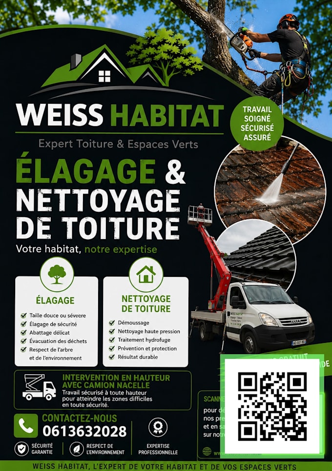 je vais créer un flyer professionnel percutant