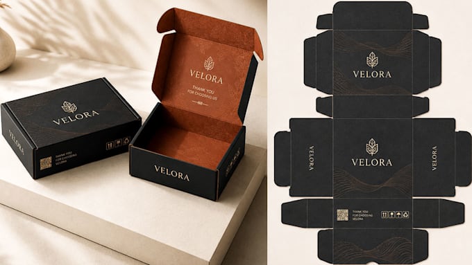 do mailer box design, standup pouch and custom box design