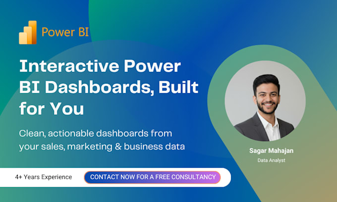 design an interactive power bi dashboard