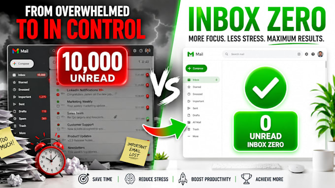 do an inbox detox organization