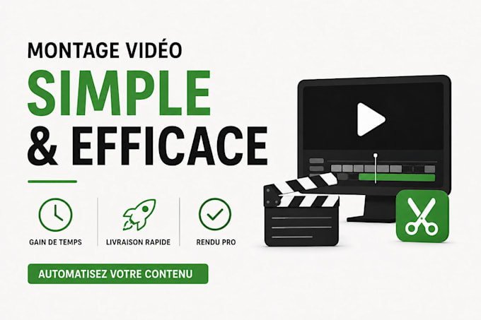monteur vidéo format court