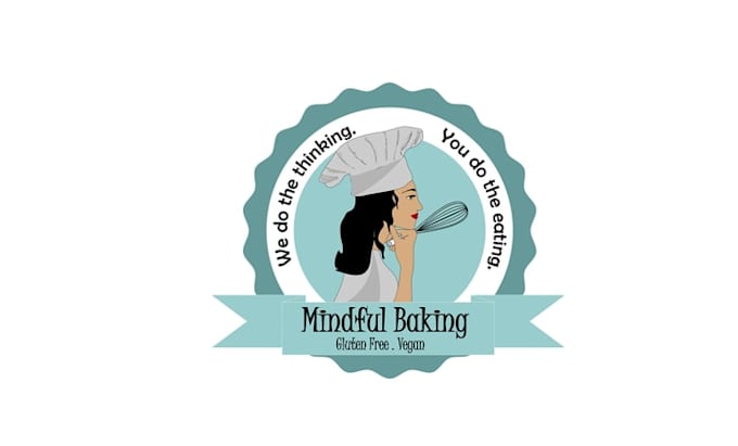 create thrilling classic logo for mindful baking