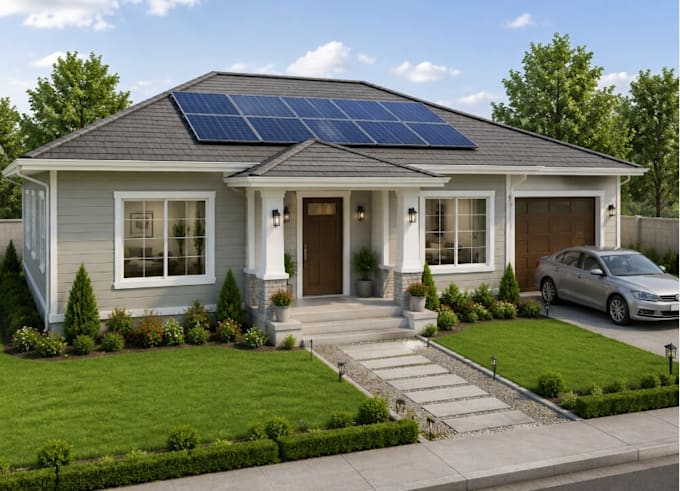 design roof structure for solar panel installation