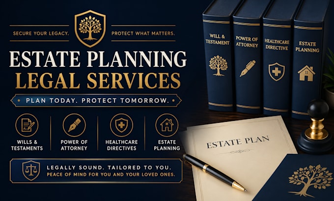 draft a comprehensive estate planning legal document package