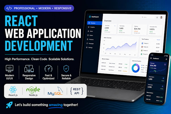 build a modern web and mobile application