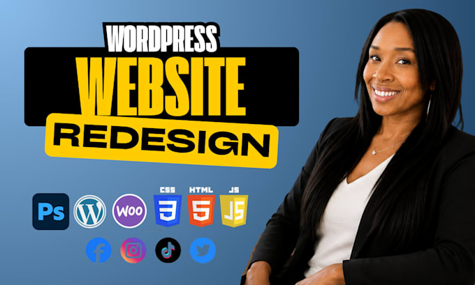 redesign or refresh your wordpress business website