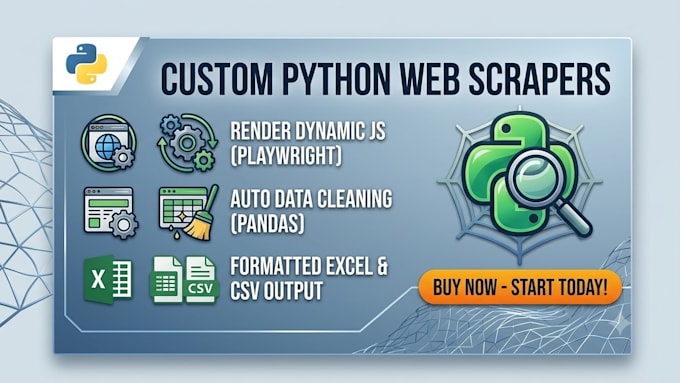 build a custom web scraper for data extraction