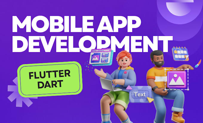 do flutter dart app development, hybrid app, android and ios mobile app