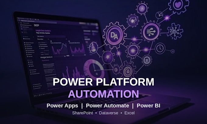 build power apps, power automate, power bi , sharepoint solutions