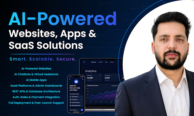 build ai websites, ai mobile apps and full stack apps