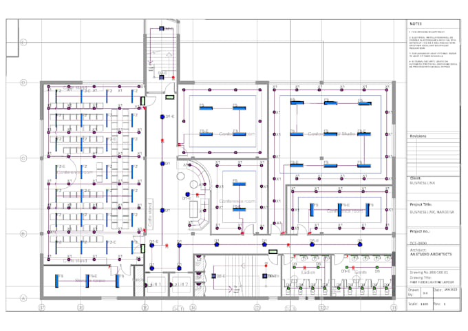 lighting calculation using dialux