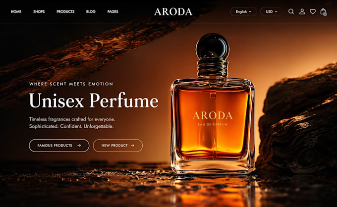 perfume shopify store perfume website cologne store fragrance perfume website