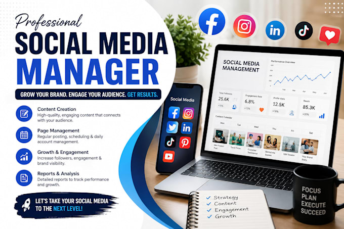 be your social media manager