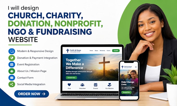 setup pokemon website church website charity website donation nonprofit website
