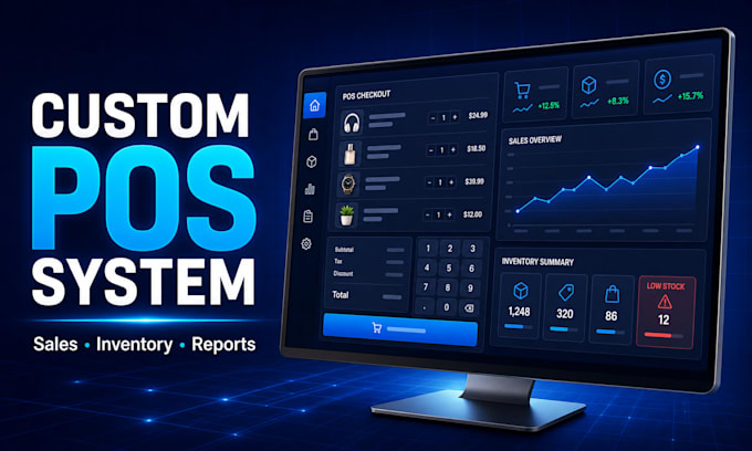 build a custom pos and inventory management web app