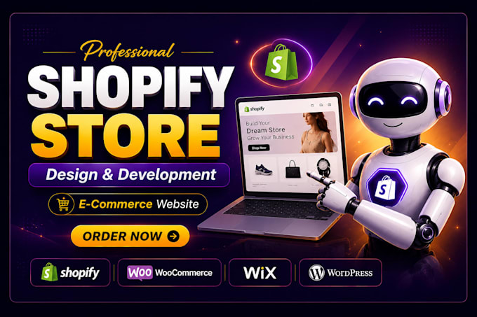 design a 3d shopify store or ecommerce website