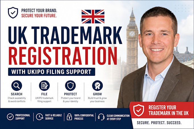 register your trademark in the UK with ukipo
