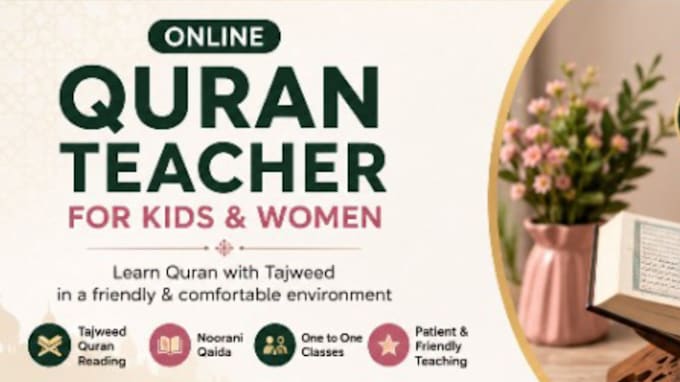 help you to learn quran reading with tajweed online